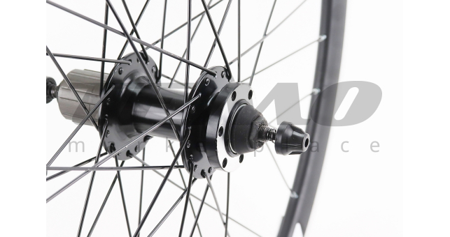 Колесо 27,5&quot; заднее Disk-brake, обод &quot;капля&quot; и втулка 14Gx36H алюминиевые NECO MS37R, под кассету 8-9зв, крепл. эксцентрик, &quot;GRAVITY&quot; - фото 3