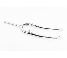 Вилка 28" з різьбою 1" (25,4мм), шток 200мм, нікельована