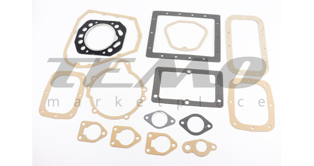 Прокладки двигуна R195NM-95mm, к-кт 15 деталей під кришку 9отв. - фото 1