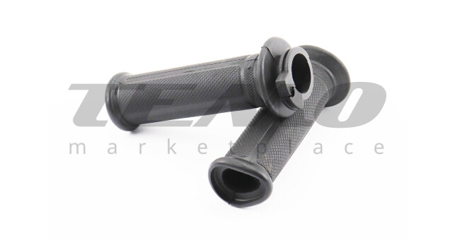 Рукоятка руля лев./пр. к-кт с вставкой GY6-50 к-кт 2шт - фото 1