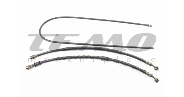 Шланг гальмівний задній в зборі 210см (під болт-штуцер 10/10мм) - фото 1