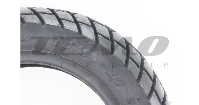 Шина для мотоцикла Mototech 90/90-10 бескамерная шипованная 9009 - фото 2