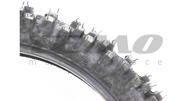 Шина для мотоцикла Boss/Mototech 80/100-21 шипованная CROSS DP-9004 - фото 2