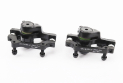 Гальмо Disk-brake переднє (F160/R140мм)+заднє (F180/R160мм), диски 160мм, кріпл. 6 болтів, чорні - фото 2