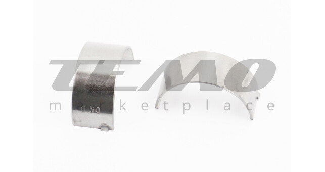 Вкладиш шатуна 192F d-43 мм D-46 мм h-20.5 мм к-кт + 0.50 - фото 1