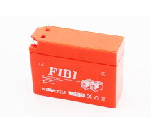Мото аккумулятор FIBI 12 Вольт 2.3Ah YT4B-BS гелевый Yamaha Suzuki таблетка