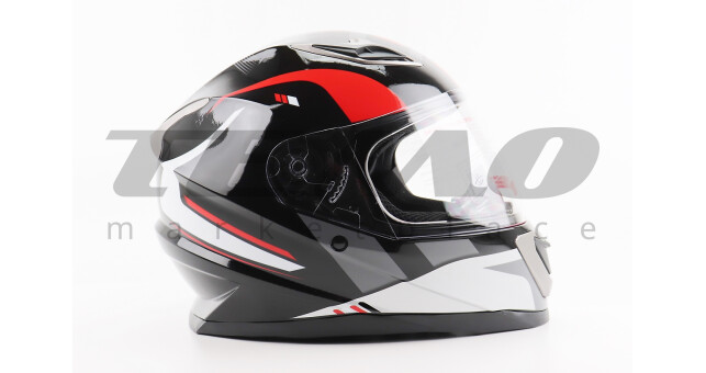 Шолом для мотоцикла інтеграл закритий BLD M62 S 55-56 см Чорний - фото 3