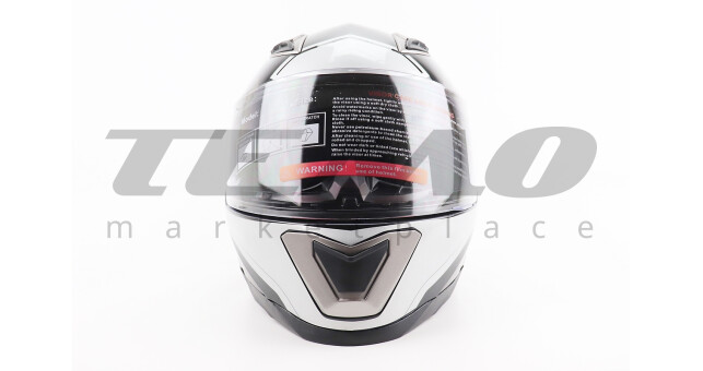 Шолом для мотоцикла інтеграл закритий BLD M62 S 55-56 см Чорний - фото 4