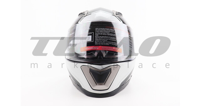 Шолом для мотоцикла інтеграл закритий BLD M62 М 57-58 см Чорний - фото 4