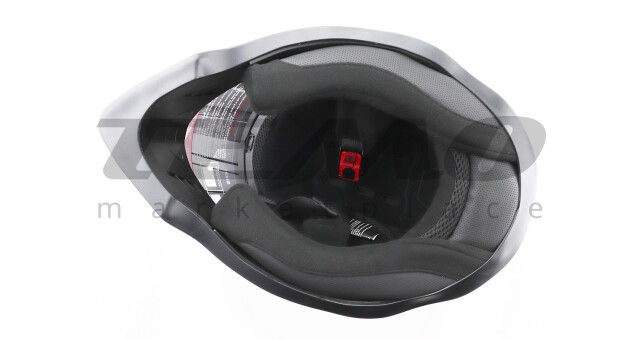 Шлем для мотоцикла кроссовый эндуро АТV со стеклом BLD 819-7 М 57-58 см ЧЕРНЫЙ/ЖЕЛТО-ОРАНЖЕВЫЙ - фото 6