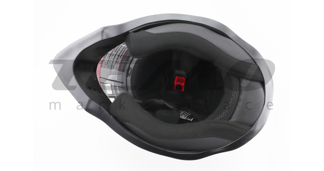 Шлем для мотоцикла кроссовый эндуро АТV со стеклом BLD 819-7 S 55-56 см ЧЕРНЫЙ/ЖЕЛТО-СИНИЙ - фото 6