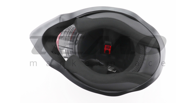 Шлем для мотоцикла кроссовый эндуро АТV со стеклом BLD 819-7 L 59-60 см ЧЕРНЫЙ глянец - фото 6