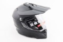 Шлем для мотоцикла кроссовый эндуро АТV со стеклом BLD 819-7 L 59-60 см ЧЕРНЫЙ матовый - фото 1