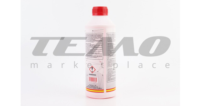 Рідина охолоджуюча -40&deg;C "АНТИФРИЗ G12+", червоний 1L - фото 2