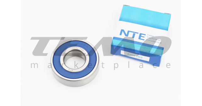Подшипник NTE 6204 2RS 20x47x14 Словакия - фото 1