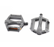 Педалі BMX 9/16" (111x99x23mm) пластикові, чорні 205 DU