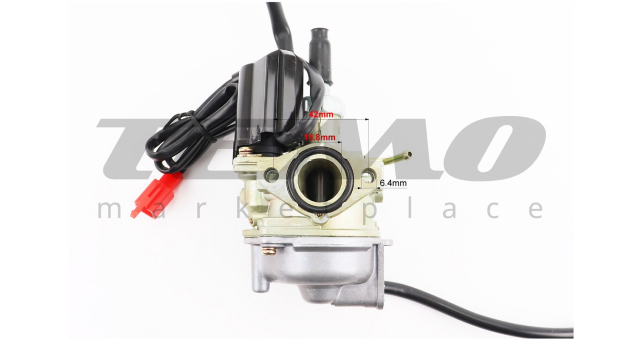 Карбюратор Honda DIO50 AF18 / 27/28/34 (d = 18,8) - фото 3