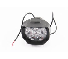 Фара додаткова світлодіодна вологозахисна - 9 LED, (??*??mm) з кріпленням