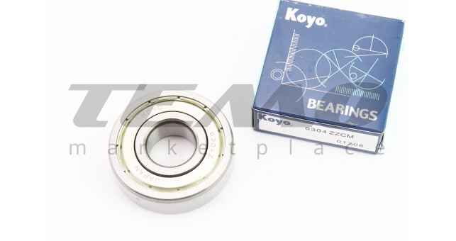 Підшипник колінвалу KOYO DELTA 6304 ZZ 20x52x15 - фото 1