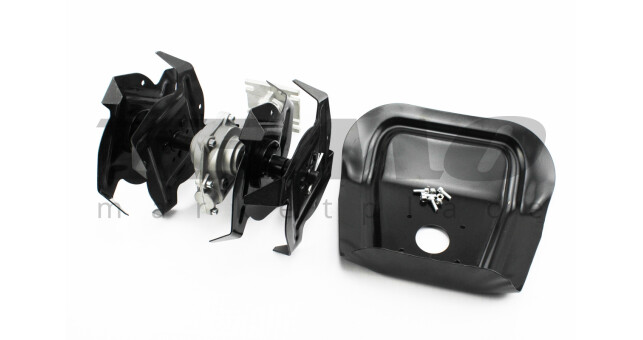 Культиватор (фреза-пластина) D-26mm, 9T, ширина захвата 240mm, з металевим захистом - фото 1