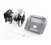 Культиватор (фреза-пластина) D-28mm, 9T, ширина захвата 240mm з металевим захистом