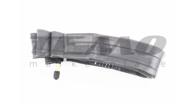 Велокамера Ponely 24&quot;x1.75-2.125 AV 48 прямой ниппель - фото 2