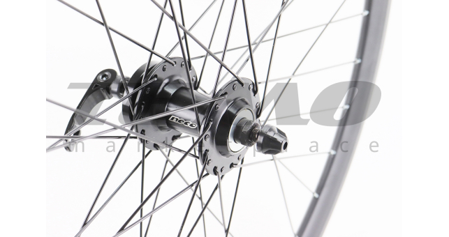Колесо 27,5&quot; переднє Disk-brake, обід &quot;крапля&quot; та втулка 14Gx36H алюмінієві NECO MS31F, кріпл. ексцентрик, &quot;GRAVITY&quot; - фото 3