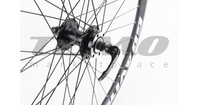 Колесо 27,5&quot; переднє Disk-brake, обід &quot;крапля&quot; та втулка 14Gx36H алюмінієві NECO MS31F, кріпл. ексцентрик, &quot;GRAVITY&quot; - фото 4