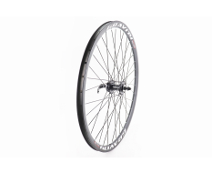 Колесо 27,5" переднє Disk-brake, обід "крапля" та втулка 14Gx36H алюмінієві NECO MS31F, кріпл. ексцентрик, "GRAVITY"