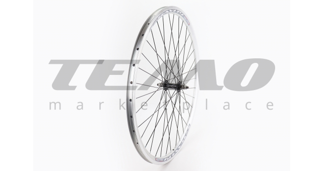 Колесо 28&quot; переднє V-brake, обід &quot;крапля&quot; алюмінієвий, втулка 14Gх36H, кріпл. гайка, &quot;GRAVITY&quot; - фото 2