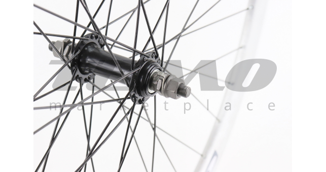 Колесо 28&quot; переднє V-brake, обід &quot;крапля&quot; алюмінієвий, втулка 14Gх36H, кріпл. гайка, &quot;GRAVITY&quot; - фото 3