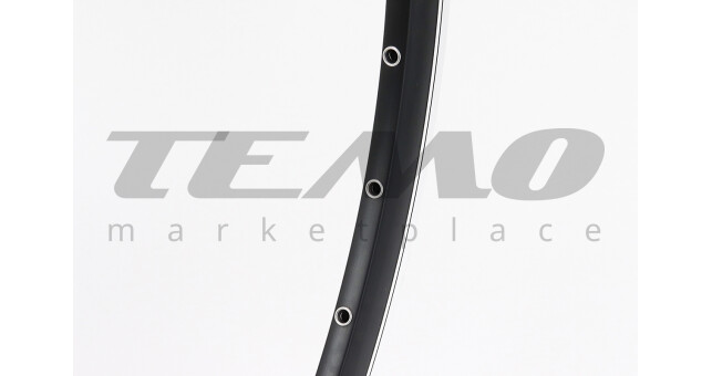 Обод 28" (622x14) V-brake, пистонированный, 14Gх36H алюминиевый, чёрный DPX - фото 2