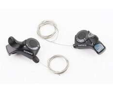 Перемикачі (манетка) 3x7 швидкості, чорні SL-TX 30