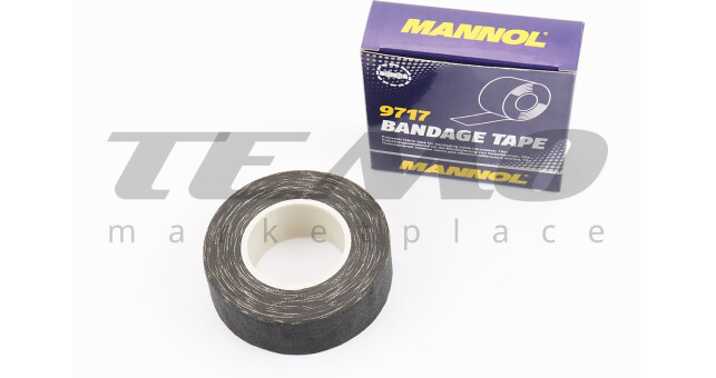 Изолента тканевая, полиэфирная "BANDAGE TAPE", 25mm*10m - фото 1