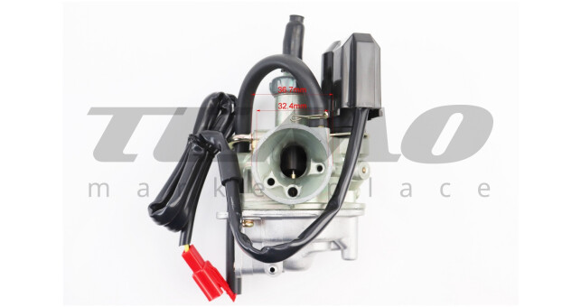 Карбюратор Honda DIO50 AF18/27/28/34 d-18.8 мм - фото 4