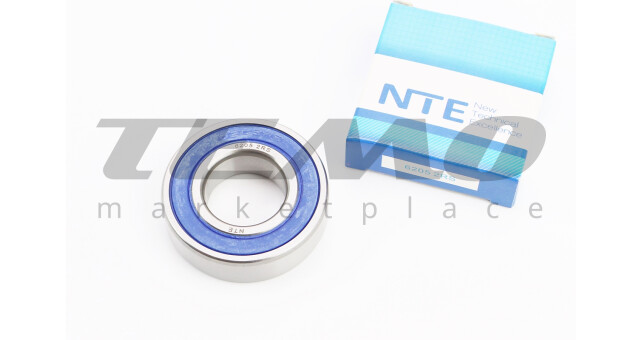 Подшипник NTE 6205 2RS 25x52x15 - фото 1