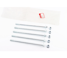 Вісь переднього колеса d10mm; L180mm + гайка, 5 шт