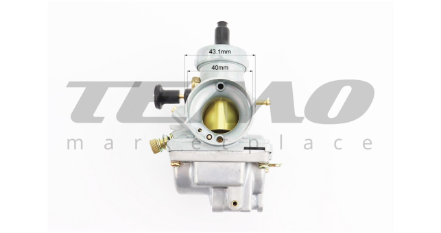 Карбюратор VM24 - 160cc (d=30), дросель ручний - фото 4