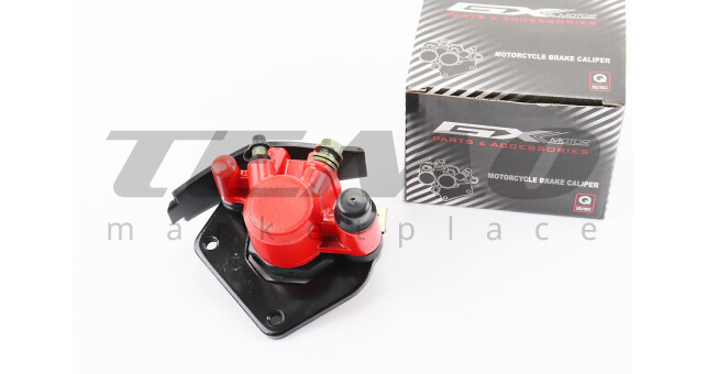 Тормозной суппорт GX-Viper 125J красный - фото 1