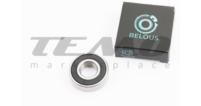 Подшипник 6001 2RS C3P6 (12x28x8) - фото 1