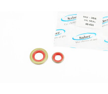 Сальники к-кт 2шт (12x20x5; 15x29, 6x4) MS-260/360, метал