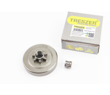 Тарілка зчеплення "зірка" 325-7 Husqvarna-340/345/350/351/353/357/359/445/450/560 + підшипник