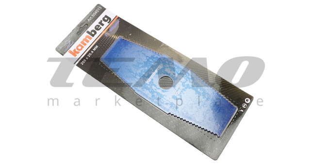 Нож 2Тx255mm, "трапеция" с зубьями - фото 1