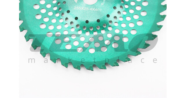 Ніж 40Тх255mm побідитові зуби, "тарілка", "ГІГАНТ" - фото 2