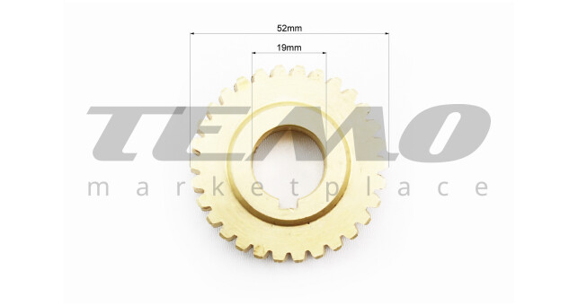 Шестерня культиватора Z-30 - фото 2