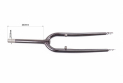 Вилка 28&quot; с резьбой 1&quot; (28,6мм), шток 240мм, V-brake, чёрная - фото 3