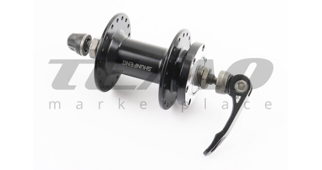 Втулка передняя MTB алюминиевая 14Gx36H, Disk-brake, крепл. эксцентрик SF-A210F - фото 2