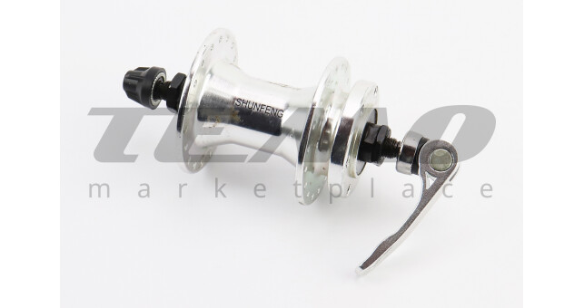 Втулка передняя MTB алюминиевая 14Gx36H, Disk-brake, крепл. эксцентрик SF-A210F - фото 1