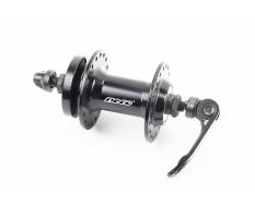 Втулка передня MTB алюмінієва 14Gx36H, Disk-brake, кріпл. ексцентрик, чорна MS31F