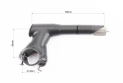 Вынос руля MTB 22,2х31,8х60х150мм, чёрный HS059 - фото 2